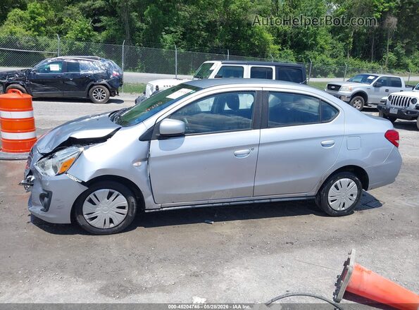 ML32F3FJ4LHF06337 2020 MITSUBISHI MIRAGE G4 Silver Սալոնի 360 աստիճան տեսք