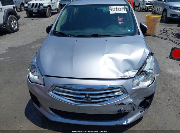 ML32F3FJ4LHF06337 2020 MITSUBISHI MIRAGE G4 Silver Դիմացի տեսք