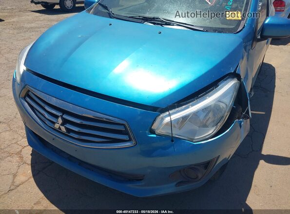 ML32F3FJ5JHF07574 2018 MITSUBISHI MIRAGE G4 Синий Вид спереди
