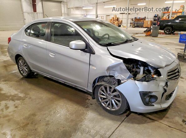 ML32F3FJ5KHF00528 2019 MITSUBISHI MIRAGE Silver 