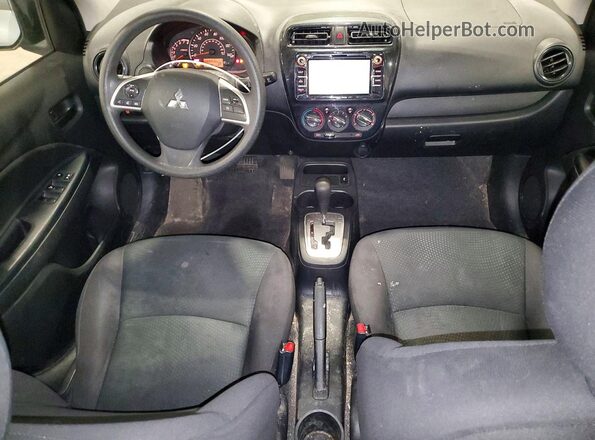 ML32F3FJ5KHF00528 2019 MITSUBISHI MIRAGE Silver 
