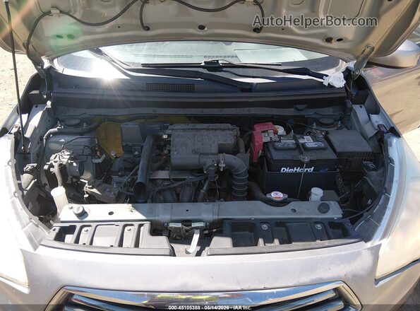 ML32F3FJ6HHF09621 2017 MITSUBISHI MIRAGE G4 Pewter უკანა ხედი