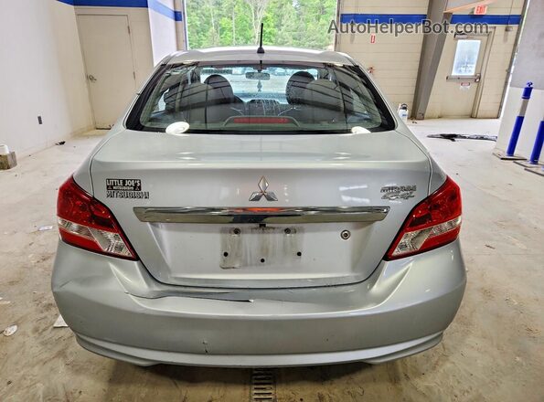 ML32F3FJ7JHF03462 2018 MITSUBISHI MIRAGE Silver Հետևի տեսք