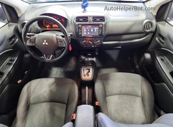 ML32F3FJ7JHF03462 2018 MITSUBISHI MIRAGE Silver Առջևի վահանակի տեսք