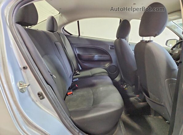ML32F3FJ7JHF03462 2018 MITSUBISHI MIRAGE Silver Հետևի նստատեղերի տեսք