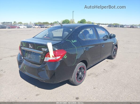 ML32F3FJ7JHF05423 2018 MITSUBISHI MIRAGE G4 Черный Задняя правая четверть