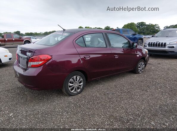 ML32F3FJ7JHF15644 2018 MITSUBISHI MIRAGE G4 Red Tył prawy