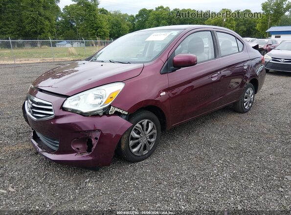 ML32F3FJ7JHF15644 2018 MITSUBISHI MIRAGE G4 Red Przód lewy