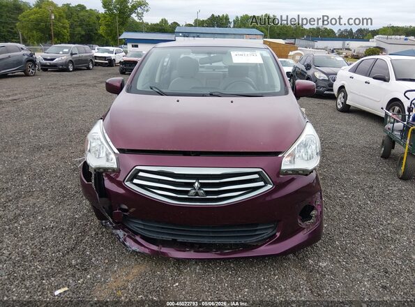 ML32F3FJ7JHF15644 2018 MITSUBISHI MIRAGE G4 Red Widok zestawu wskaźników