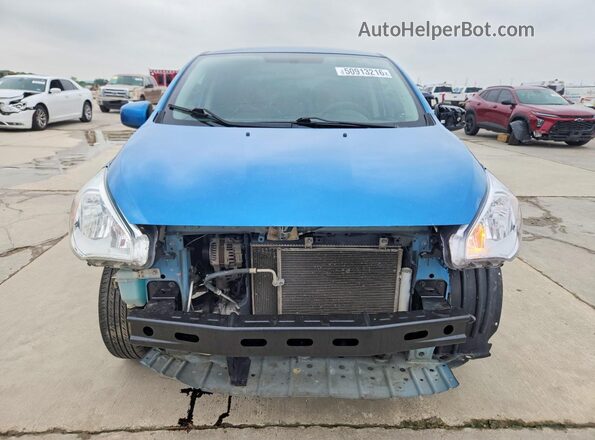 ML32F3FJ7LHF05697 2020 MITSUBISHI MIRAGE Blue Вид спереду
