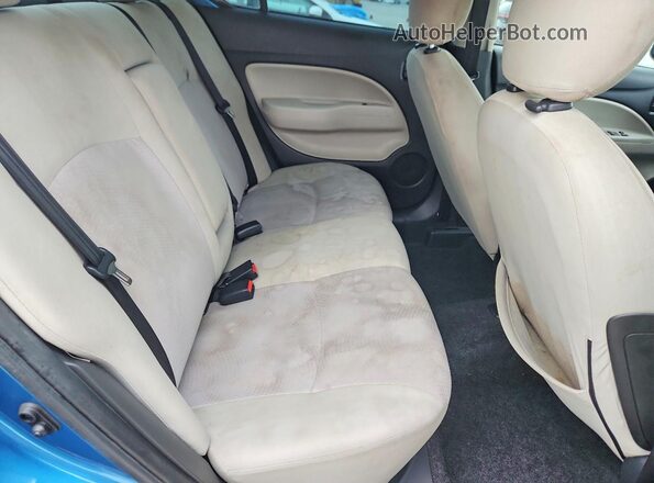 ML32F3FJ7LHF05697 2020 MITSUBISHI MIRAGE Blue Вид задніх сидінь