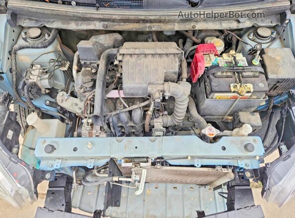 ML32F3FJ7LHF05697 2020 MITSUBISHI MIRAGE Blue Вид задньої частини салону