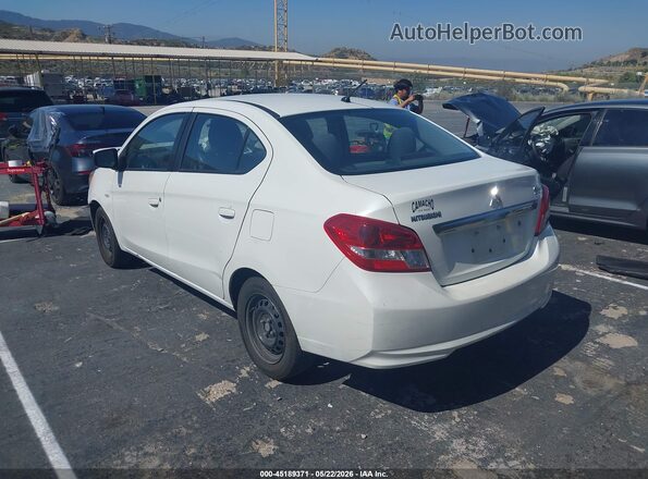 ML32F3FJ8HHF10155 2017 MITSUBISHI MIRAGE G4 Белый Задняя левая четверть