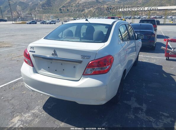 ML32F3FJ8HHF10155 2017 MITSUBISHI MIRAGE G4 Белый Задняя правая четверть