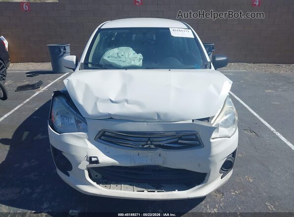 ML32F3FJ8HHF10155 2017 MITSUBISHI MIRAGE G4 Белый Вид щитка приборов