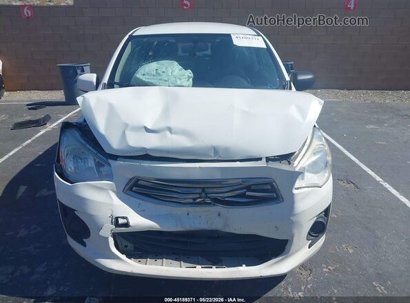 ML32F3FJ8HHF10155 2017 MITSUBISHI MIRAGE G4 Белый Вид спереди