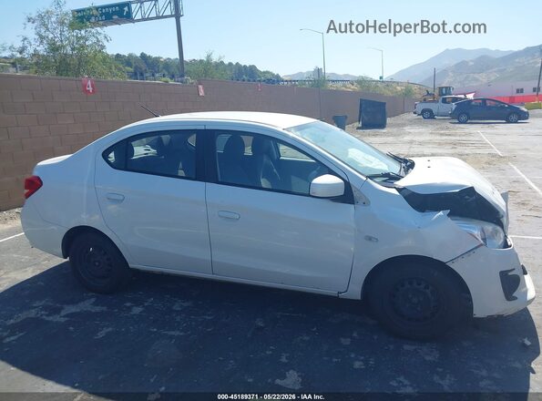 ML32F3FJ8HHF10155 2017 MITSUBISHI MIRAGE G4 Белый Вид задней части салона