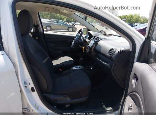 ML32F3FJ8LHF12254 2020 MITSUBISHI MIRAGE G4 White Front interior view