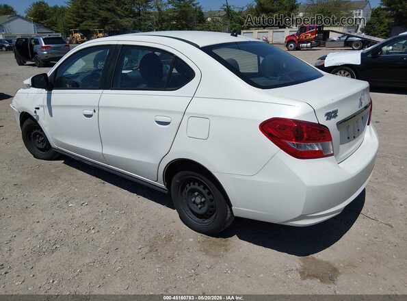 ML32F3FJ8LHF12254 2020 MITSUBISHI MIRAGE G4 White Rear left