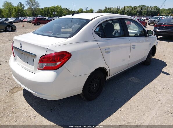 ML32F3FJ8LHF12254 2020 MITSUBISHI MIRAGE G4 White Rear right