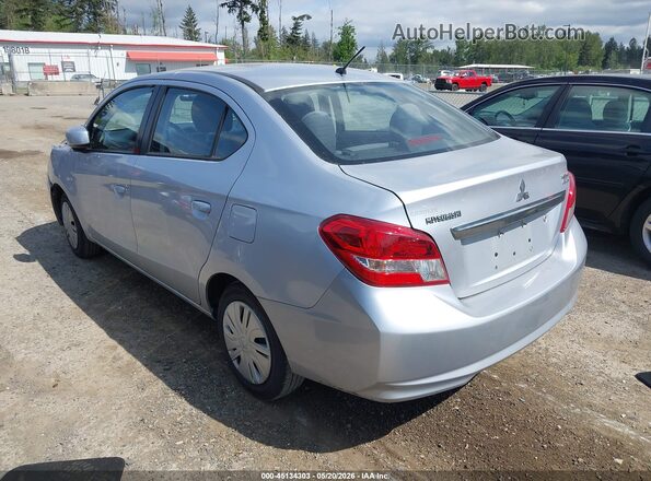 ML32F3FJ9HHF05370 2017 MITSUBISHI MIRAGE G4 Silver Задня ліва чверть