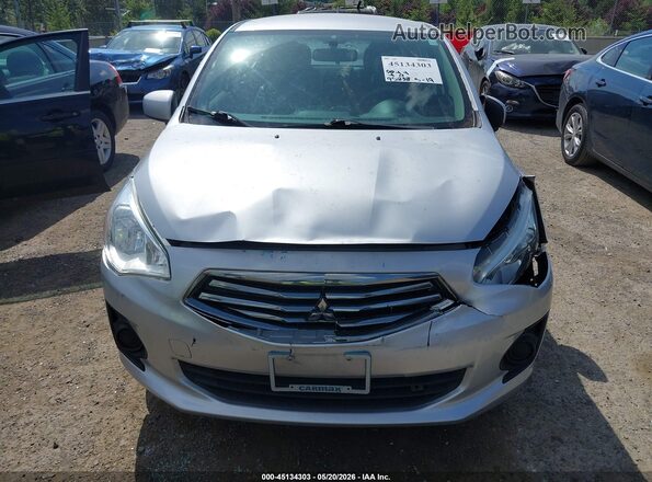ML32F3FJ9HHF05370 2017 MITSUBISHI MIRAGE G4 Silver Вид щитка приладів