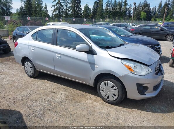ML32F3FJ9HHF05370 2017 MITSUBISHI MIRAGE G4 Silver Вид задньої частини салону