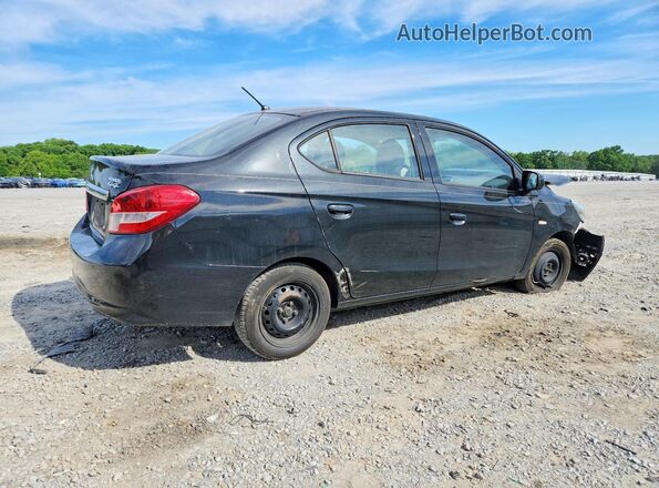 ML32F3FJ9HHF07474 2017 MITSUBISHI MIRAGE Black Rear right