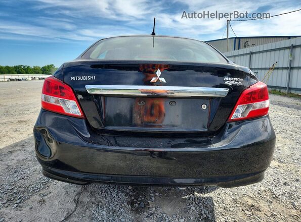 ML32F3FJ9HHF07474 2017 MITSUBISHI MIRAGE Black Rear view