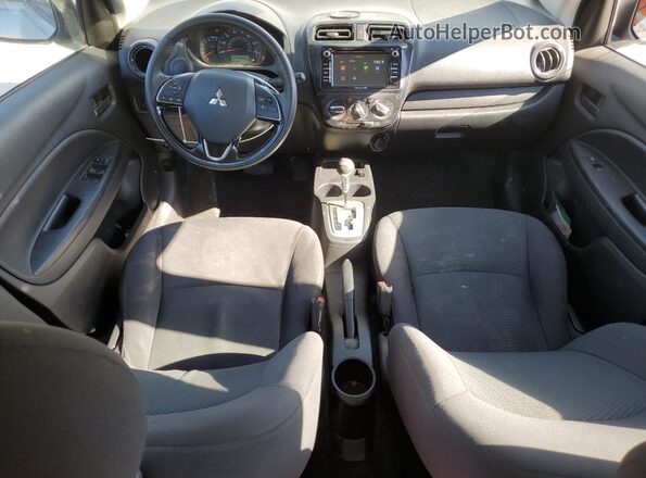 ML32F3FJ9JHF08145 2018 MITSUBISHI MIRAGE Gray წინა პანელის ხედი
