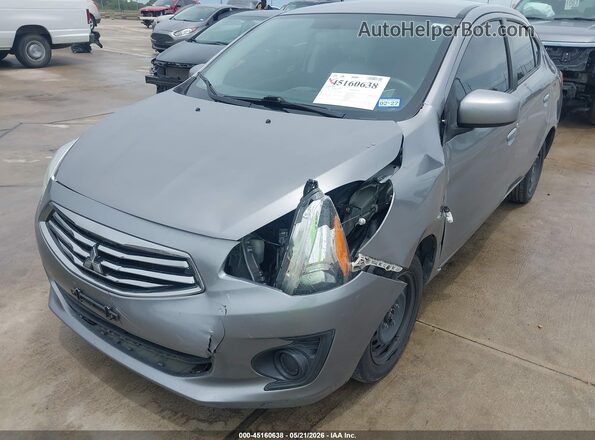 ML32F3FJ9JHF09151 2018 MITSUBISHI MIRAGE G4 Gray Front view
