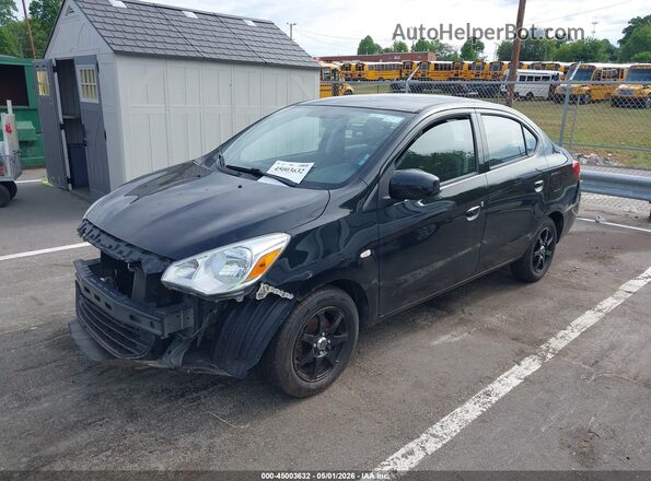 ML32F3FJ9KHF13881 2019 MITSUBISHI MIRAGE G4 Черный Передняя левая четверть