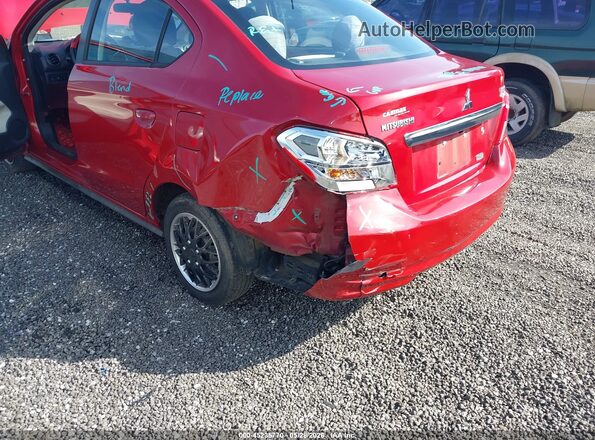 ML32F3FJ9KHF13959 2019 MITSUBISHI MIRAGE G4 Красный Вид спереди