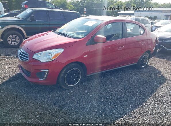 ML32F3FJ9KHF13959 2019 MITSUBISHI MIRAGE G4 Красный Передняя левая четверть