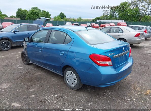 ML32F3FJ9KHF15565 2019 MITSUBISHI MIRAGE G4 Blue Tył lewy