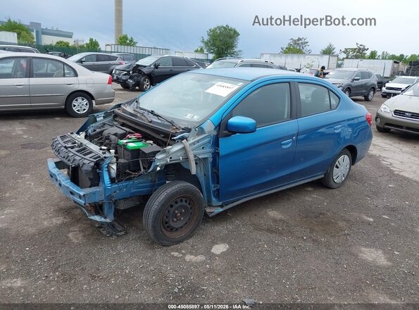 ML32F3FJ9KHF15565 2019 MITSUBISHI MIRAGE G4 Blue Przód lewy