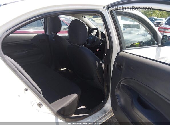 ML32F3FJXHH002640 2017 MITSUBISHI MIRAGE G4 White VIN კოდის სტიკერის ხედი