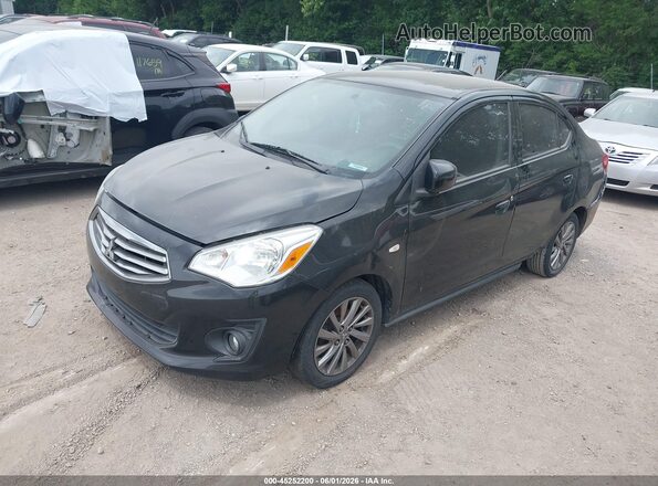 ML32F3FJXKHF08382 2019 MITSUBISHI MIRAGE G4 Black Przód lewy