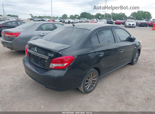 ML32F3FJXKHF08382 2019 MITSUBISHI MIRAGE G4 Black Tył prawy