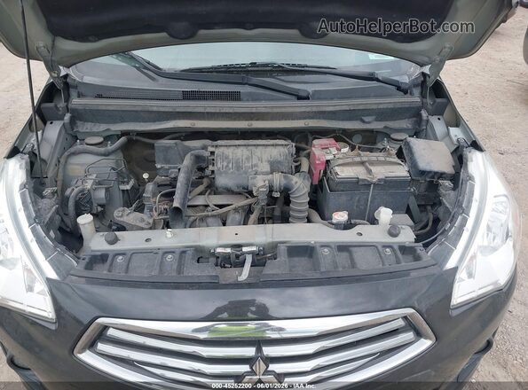 ML32F3FJXKHF08382 2019 MITSUBISHI MIRAGE G4 Black Widok z tyłu