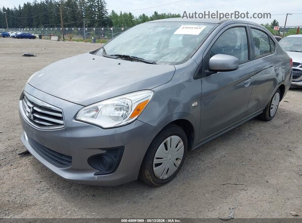 ML32F3FJXKHF11752 2019 MITSUBISHI MIRAGE G4 Серый Передняя левая четверть