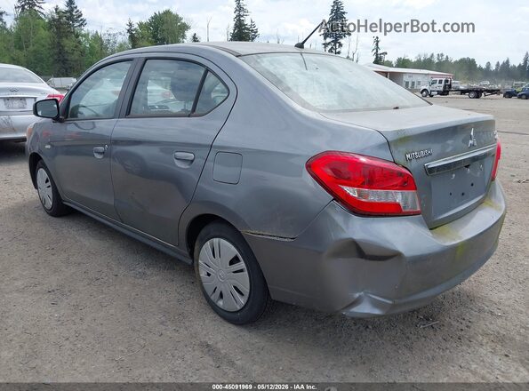 ML32F3FJXKHF11752 2019 MITSUBISHI MIRAGE G4 Серый Задняя левая четверть