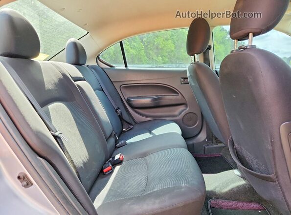 ML32F3FJXLHF00929 2020 MITSUBISHI MIRAGE Silver 
