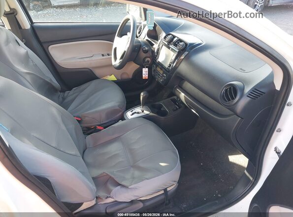 ML32F3FJXLHF01580 2020 MITSUBISHI MIRAGE G4 White Front interior view
