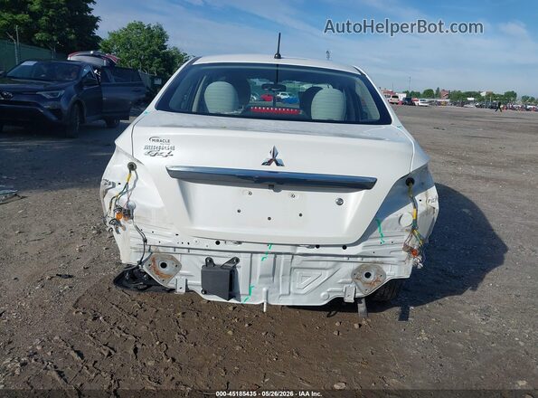 ML32F3FJXLHF01580 2020 MITSUBISHI MIRAGE G4 White Front view