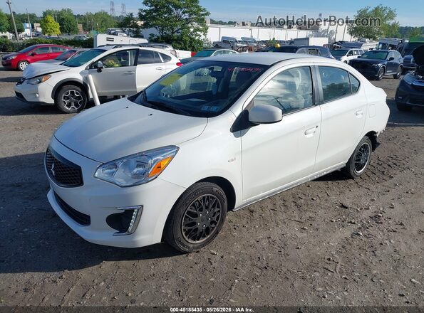 ML32F3FJXLHF01580 2020 MITSUBISHI MIRAGE G4 White Front left