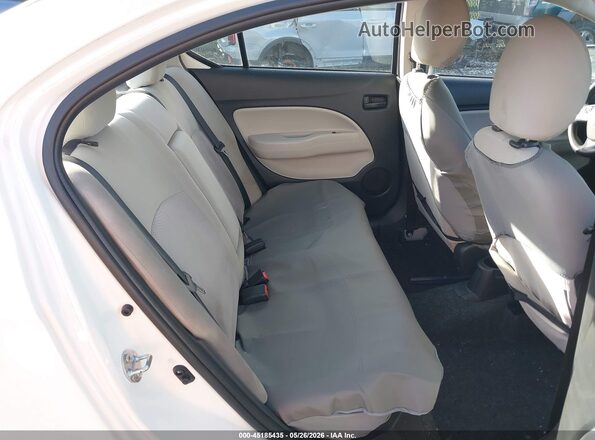 ML32F3FJXLHF01580 2020 MITSUBISHI MIRAGE G4 White VIN sticker view
