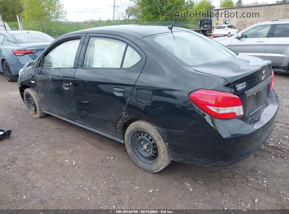 ML32F3FJXLHF12126 2020 MITSUBISHI MIRAGE G4 Black Հետևի ձախ