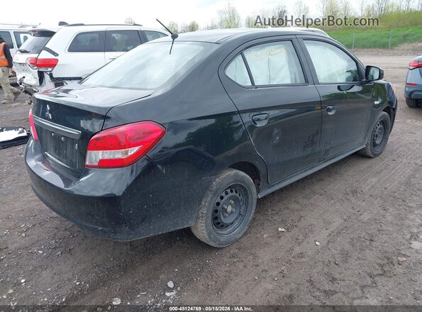 ML32F3FJXLHF12126 2020 MITSUBISHI MIRAGE G4 Black Հետևի աջ