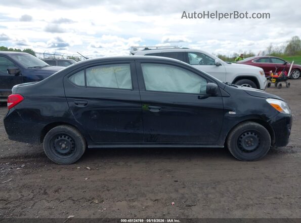 ML32F3FJXLHF12126 2020 MITSUBISHI MIRAGE G4 Black Սալոնի հետևի տեսք
